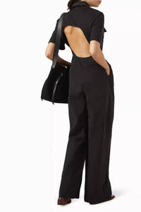 Matthew Bruch - Cargo Open Back Jumpsuit