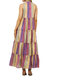 Oliphant - Ruffle Tiered Maxi Dress