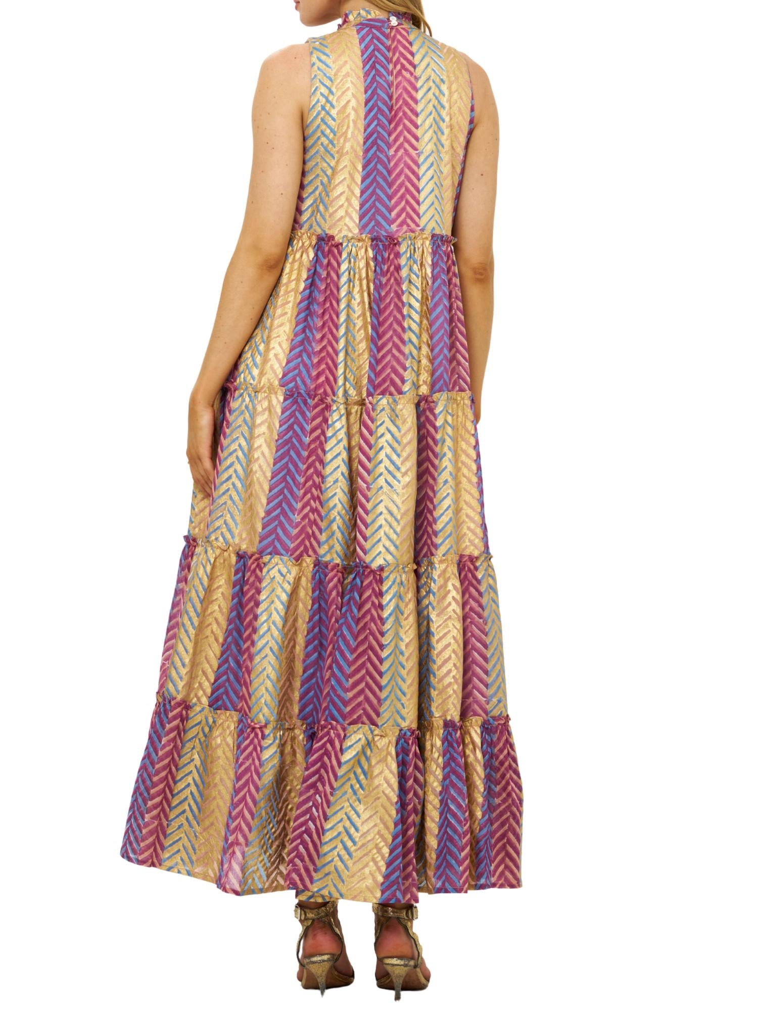 Oliphant - Ruffle Tiered Maxi Dress