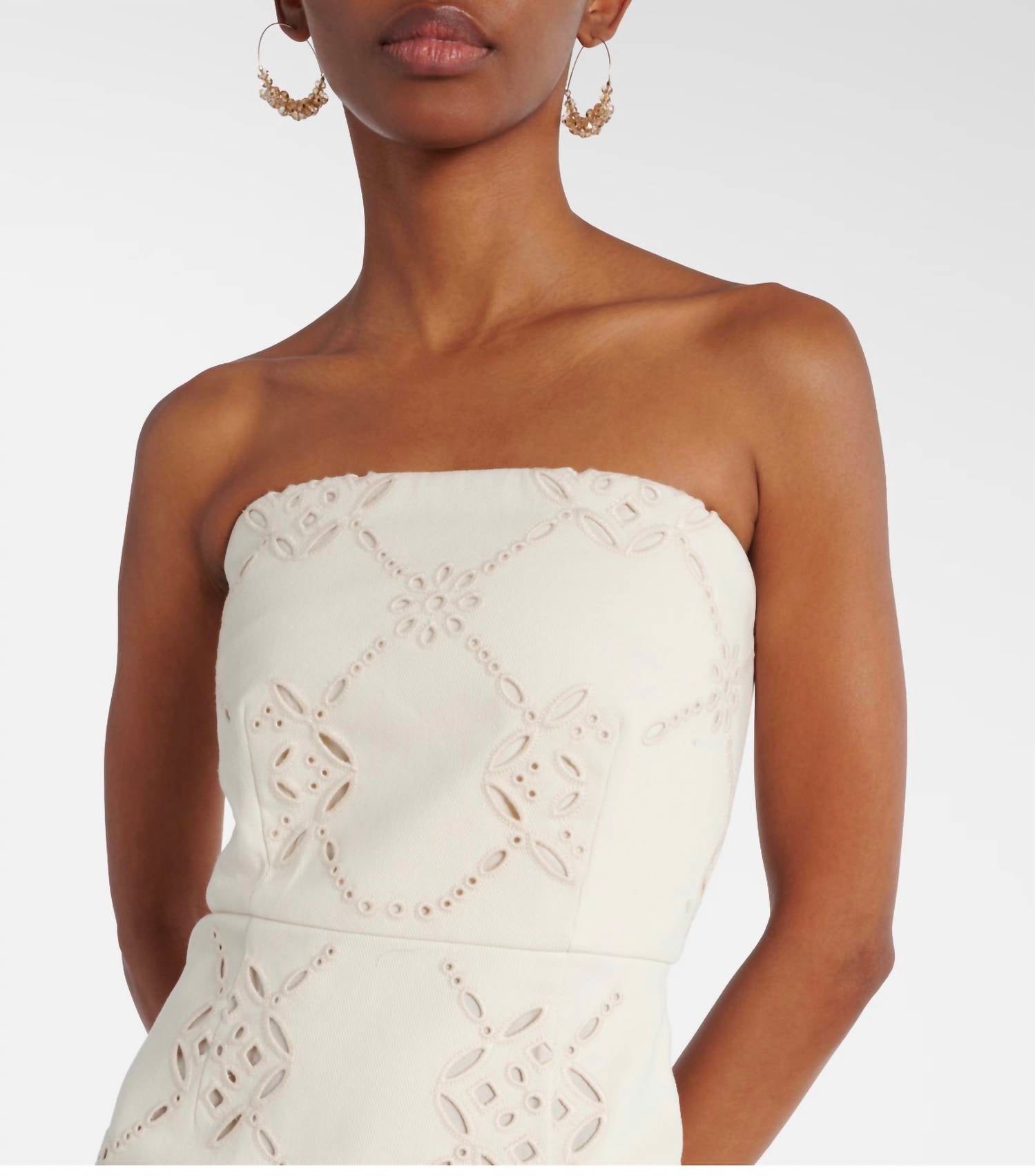 Veronica Beard - Netia Embroidered Midi Dress