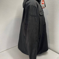 Snap-On Men's Adams Padded Jacket in black - men's jacket - detail view