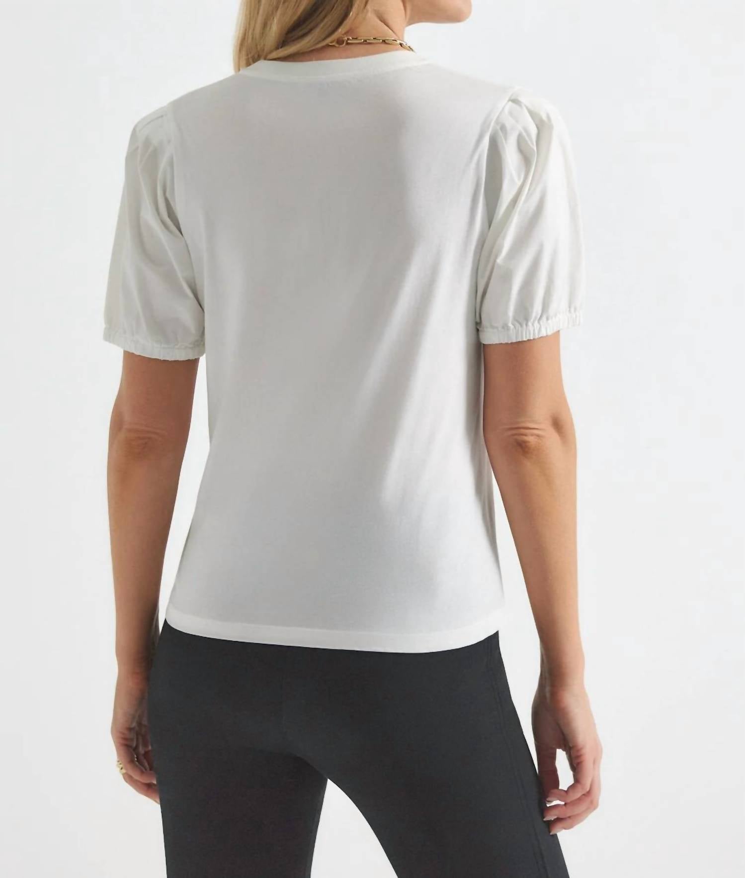 Derek Lam 10 Crosby - Eva Puff Sleeve T-Shirt