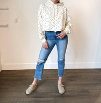 Bucketlist - Delia Cropped Hoodie