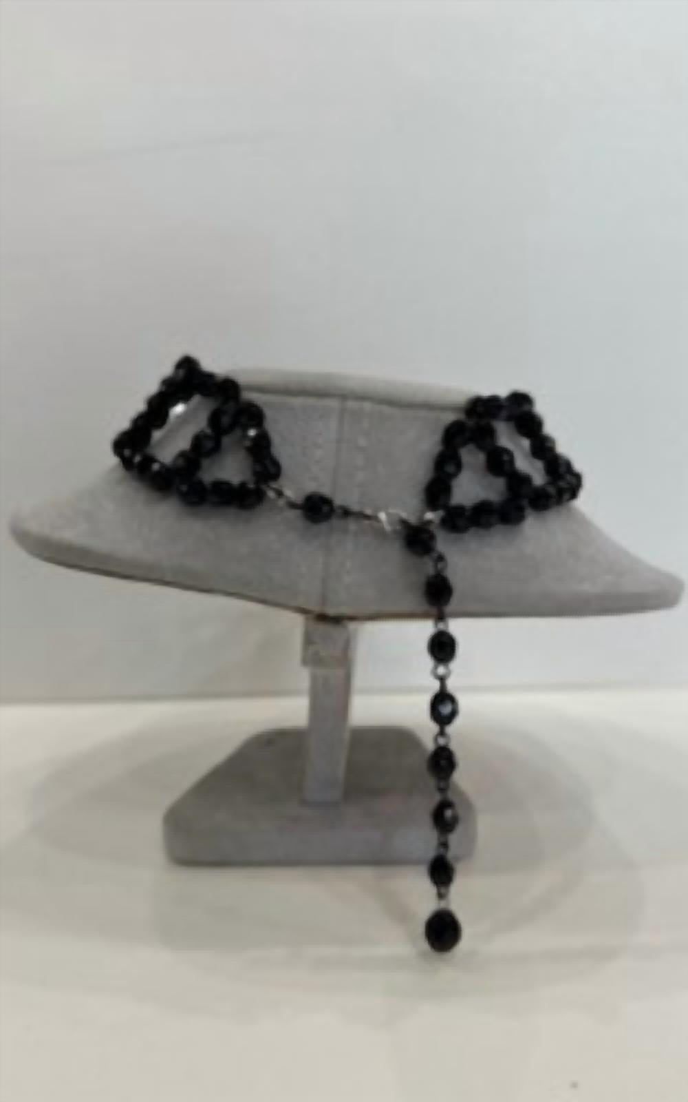 Vicky Lee - Women's Beaded crystal choker