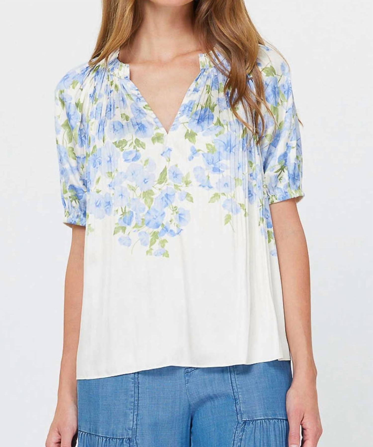Current Air - Fauna Floral Top