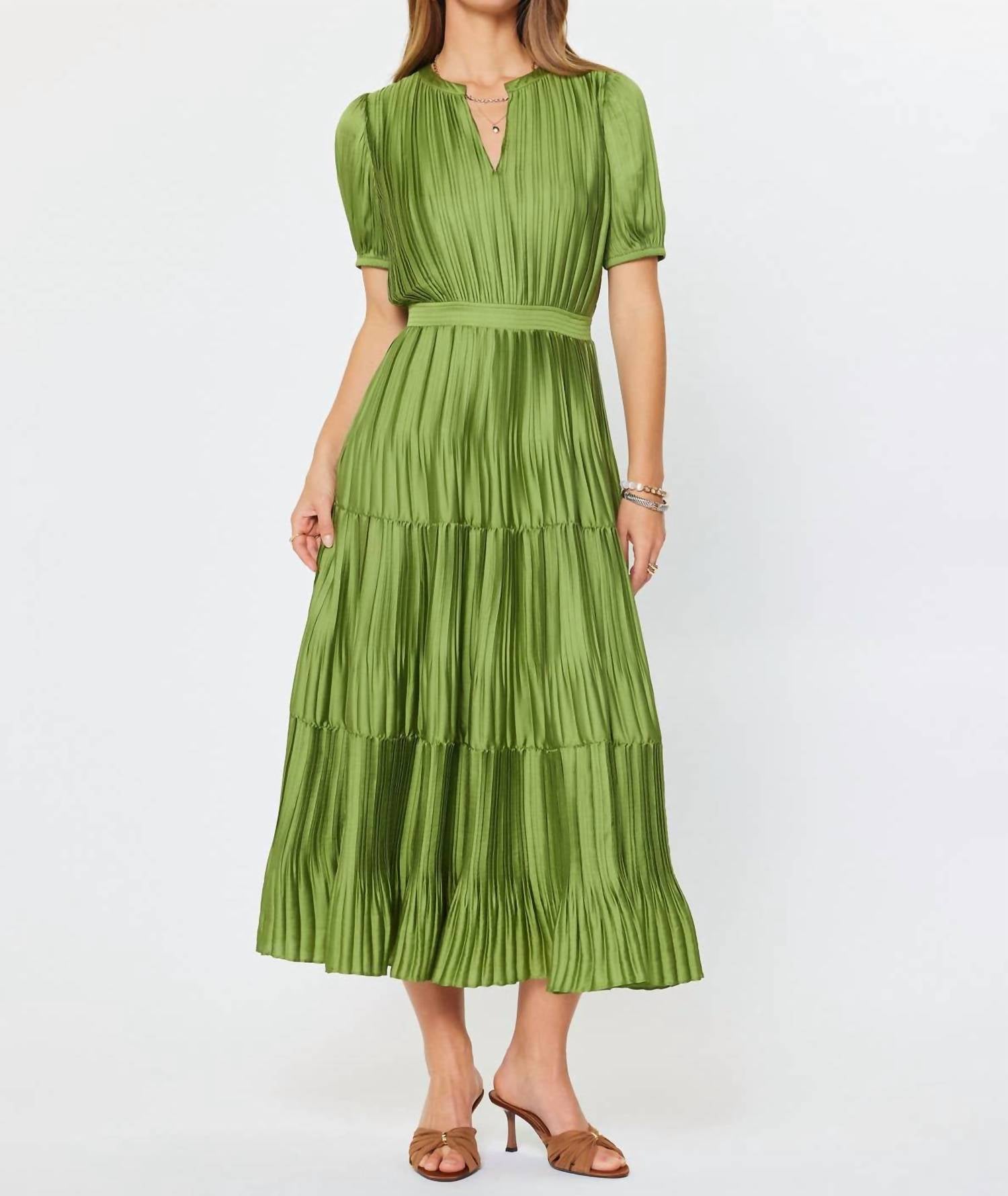 Current Air - Pleated Maxi Dress
