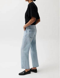 Pistola - Lexi Mid Rise Bowed Straight Jeans