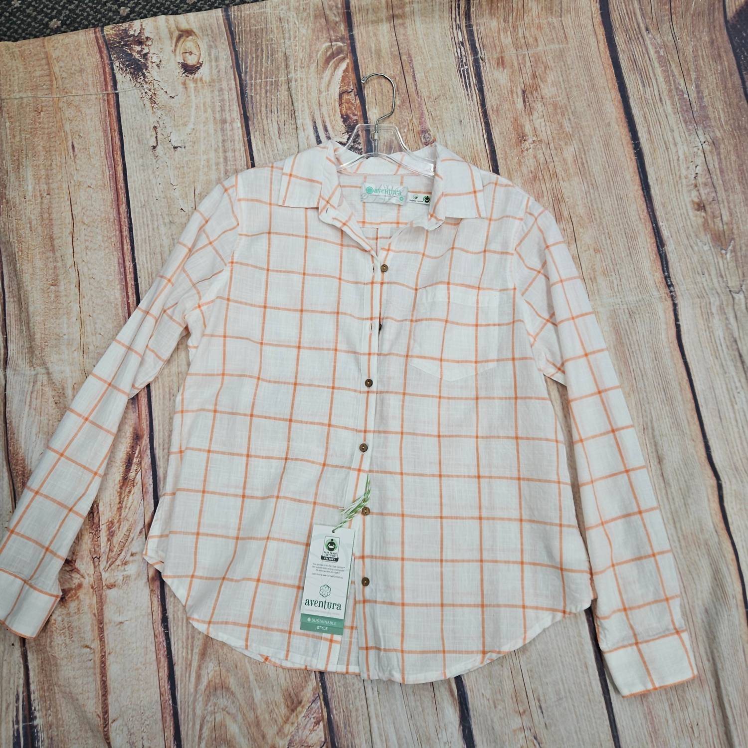 Aventura Women's Sulien Nectarine Top in white - women's blouse
