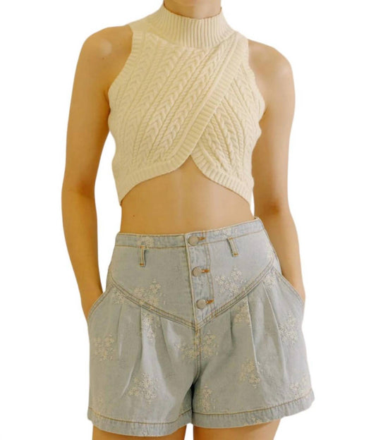 Storia - Making It Knit Cropped Top