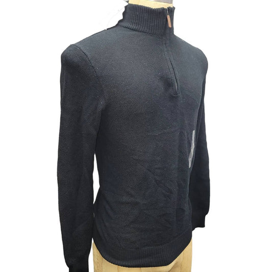 Club Room - Men's Quarter-zip Cotton Sweater