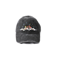 JUNGLES Unisex - Sick And Tired Vintage Cap in washed black - men's hat