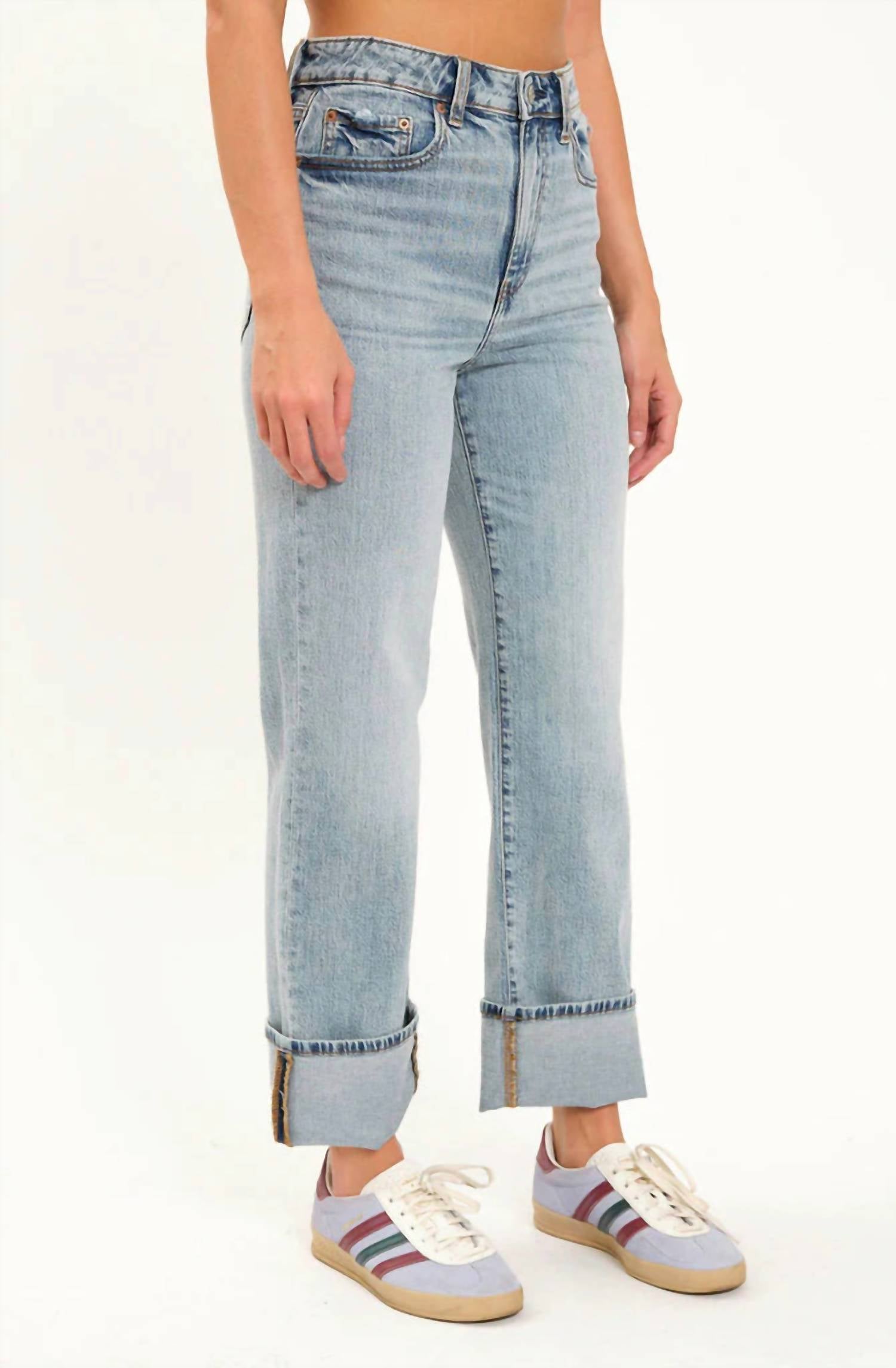 Daze - Sundaze High Rise Vintage Straight Jeans
