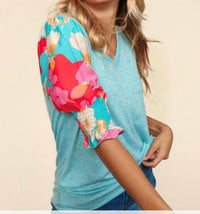Haptics - Kristi V-neck Top
