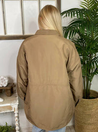 Very J - Collar Button Up Jacket
