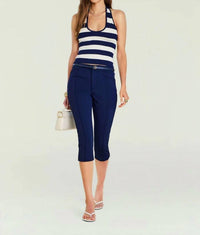 Ser.O.Ya - Danie Scoop Neck Stripe Tank Top