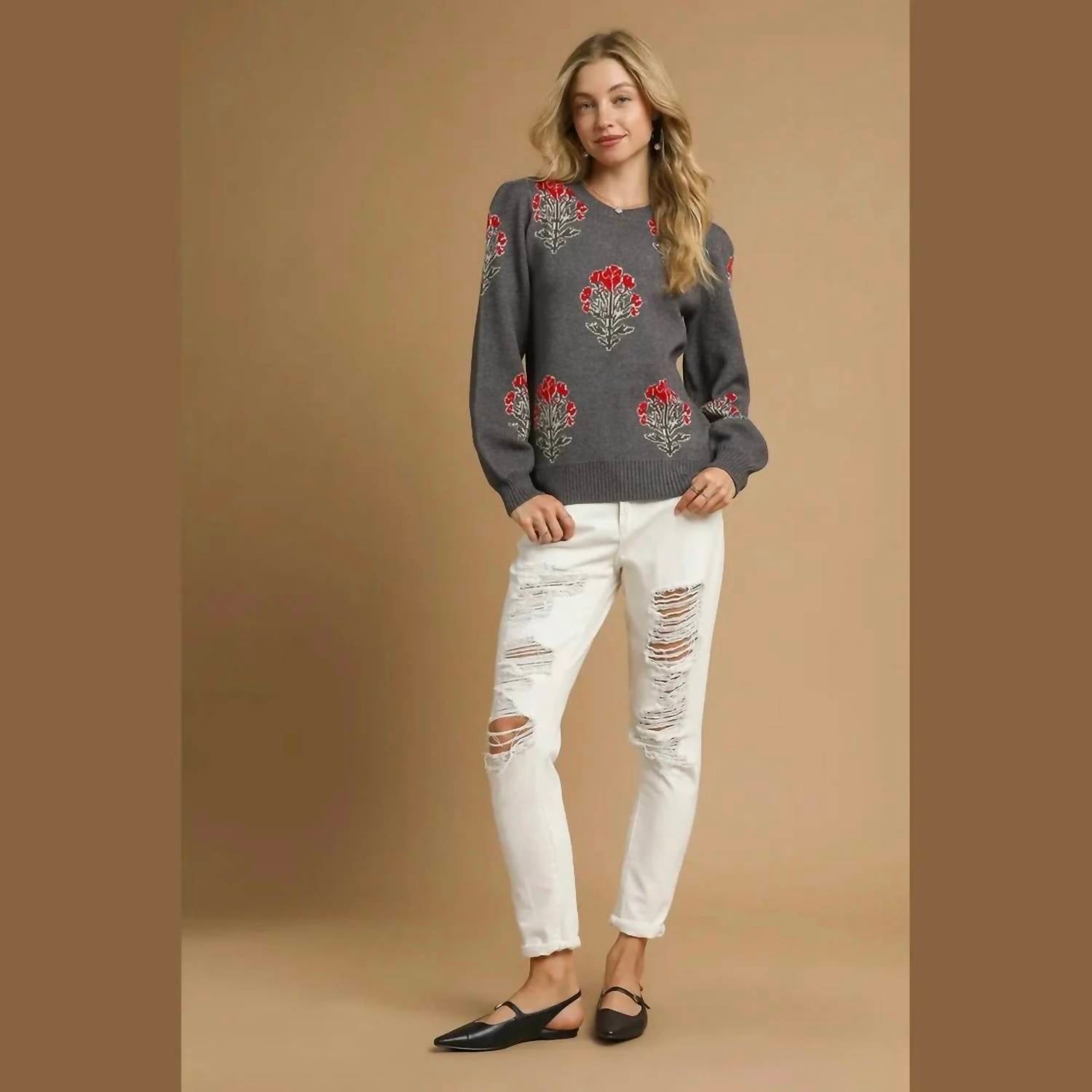 Umgee - Rose Sweater