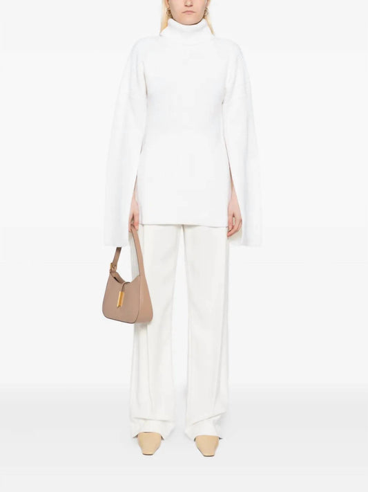 Toteme - Slit Sleeve Knit Sweater