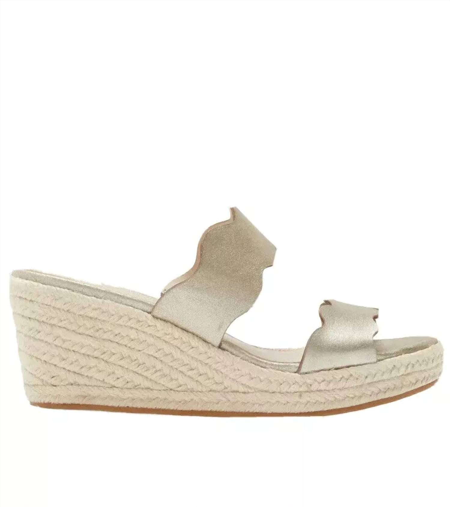 Pelle Moda - Women's Krew Wedge Sandals
