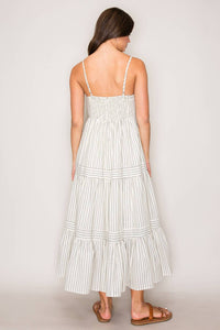 Curds & Whey - Striped Sleeveless Dress