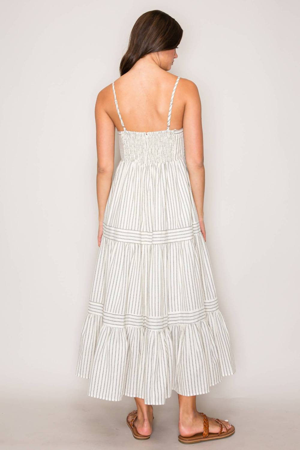 Curds & Whey - Striped Sleeveless Dress
