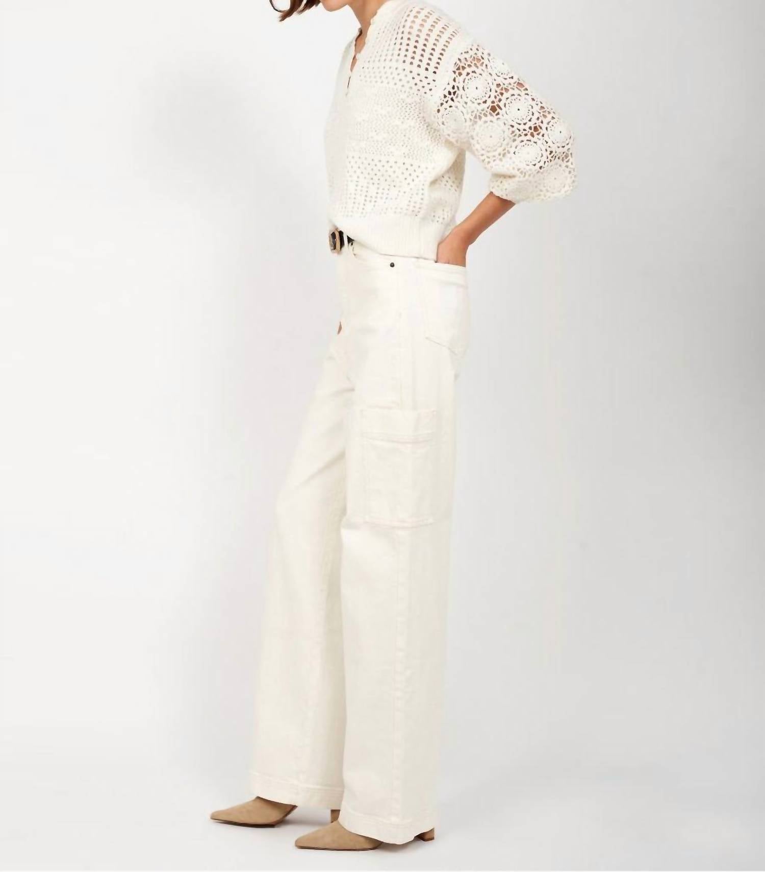 Ophilia Wide Cargo Jean