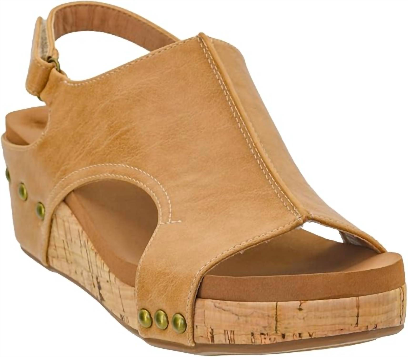 Corkys Footwear Women's Volta Ii Sandals in sandals in taupe smooth - women's sandal