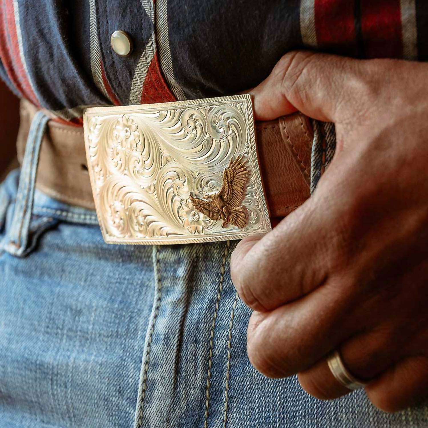 Montana Silversmiths - Men's American Made Belt Buckle