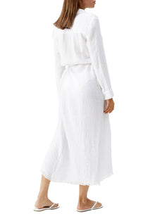 Melissa Odabash - Margot Long Sleeve Cover Up Shirtdress