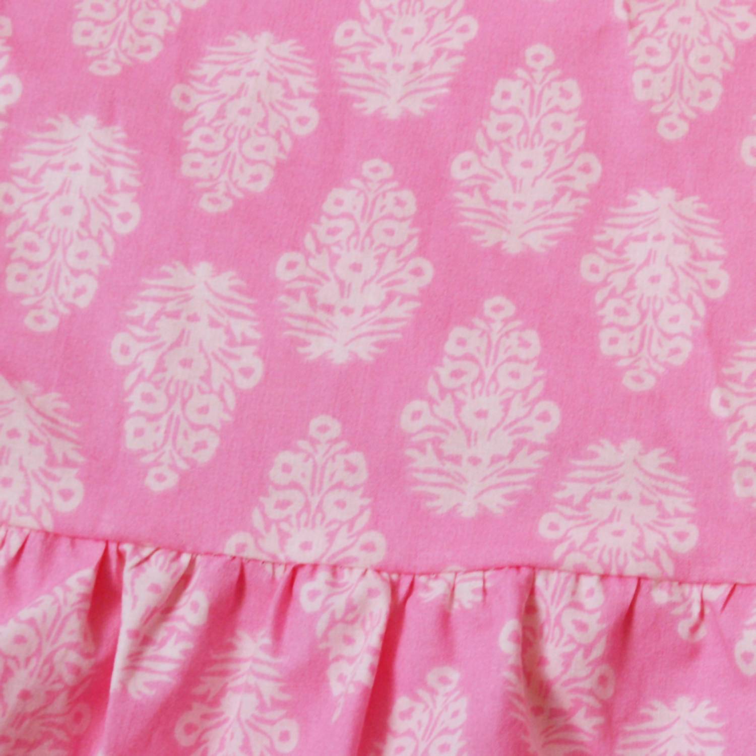 8 Oak Lane - Block Print Smocked House Dress