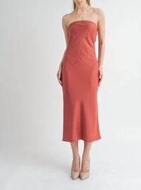 Sage The Label - Jess Tube Sleeveless Midi Dress