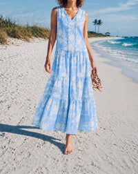 Pick Happy - Women's Relax Long Dress With Tassels