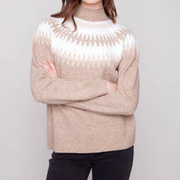 Charlie B - Mock Neck Sweater