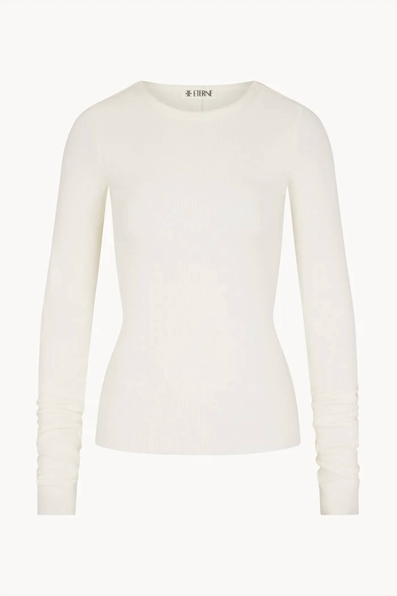Eterne - Long Sleeve Fitted Top