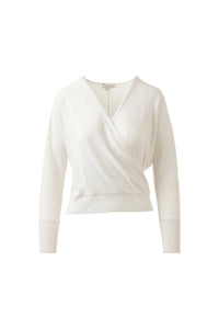 Kinross - Sequin Long Sleeve Surplice Top