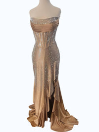 Sherri Hill - Women's Sparkly Corset Dress