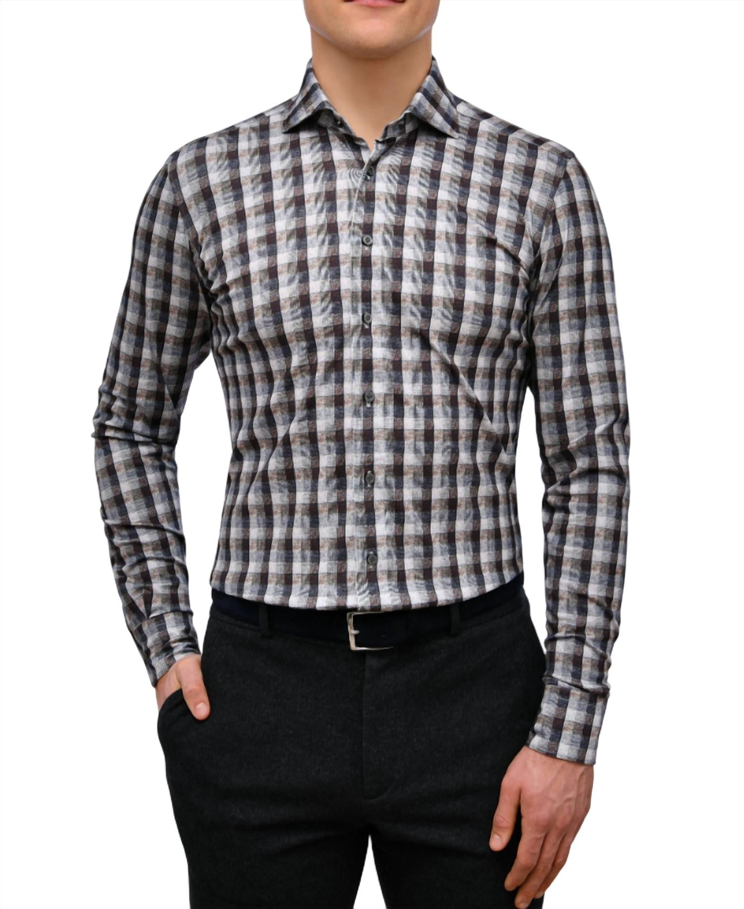 Emanuel Berg - Men's Albini 4-flex Stretch Sport Shirt