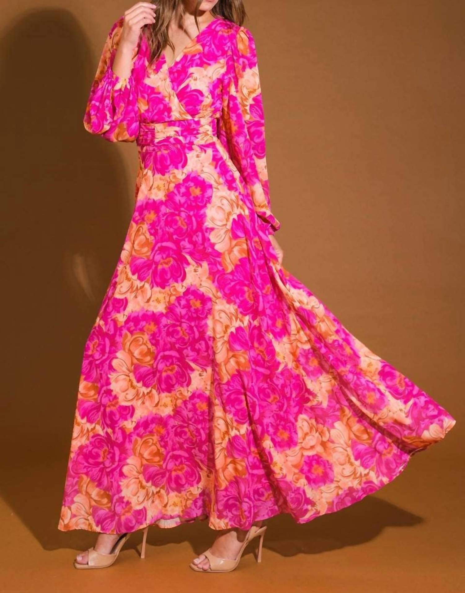 Flying Tomato - Sunset Soirée Maxi Dress
