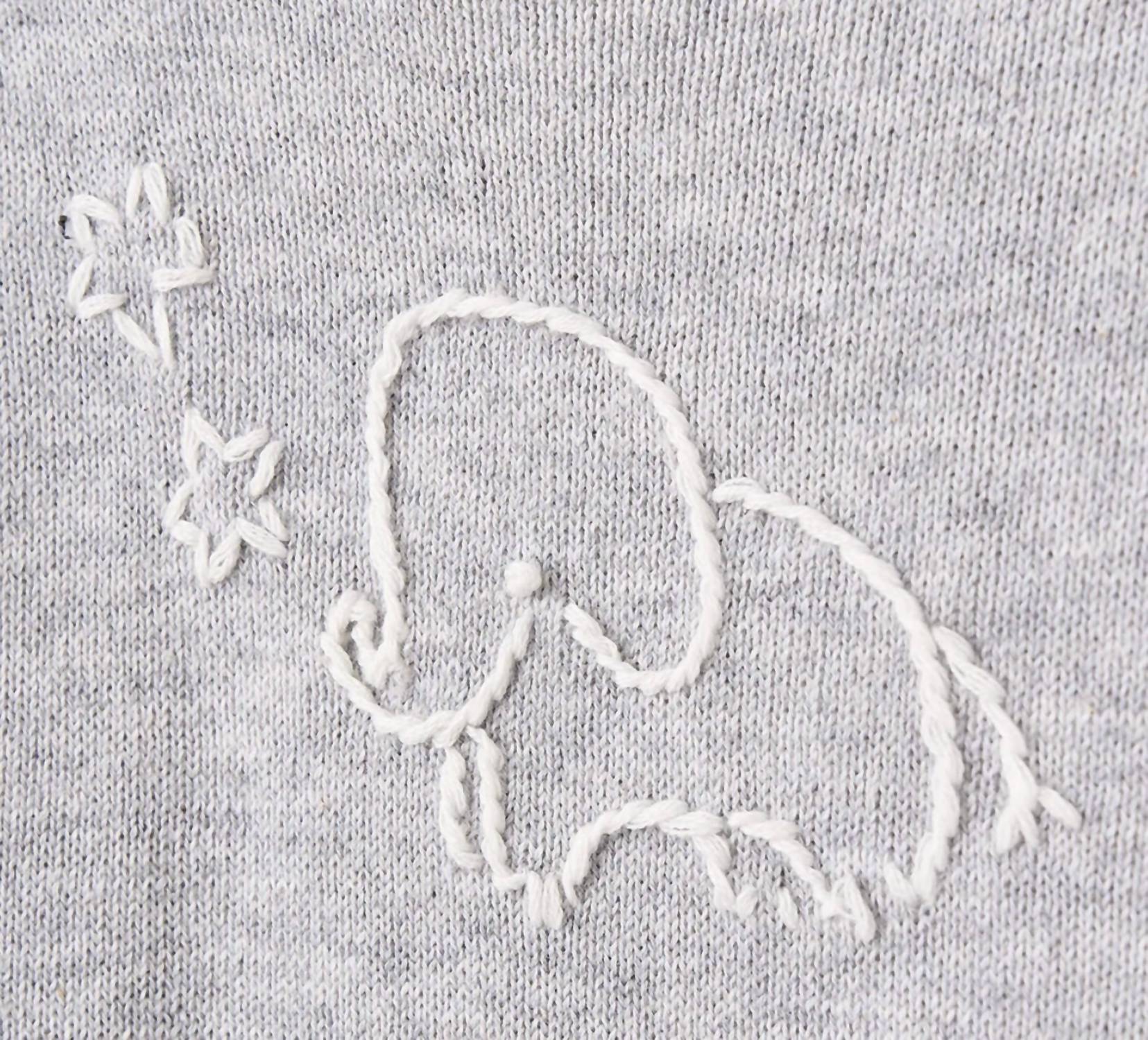 Elegant Baby - Baby's Elephant Knit 2 Piece Set