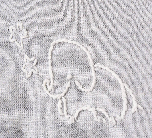 Elegant Baby - Baby's Elephant Knit 2 Piece Set