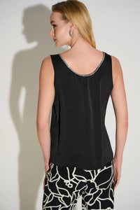 Joseph Ribkoff - RHINESTONE COLLAR TANK