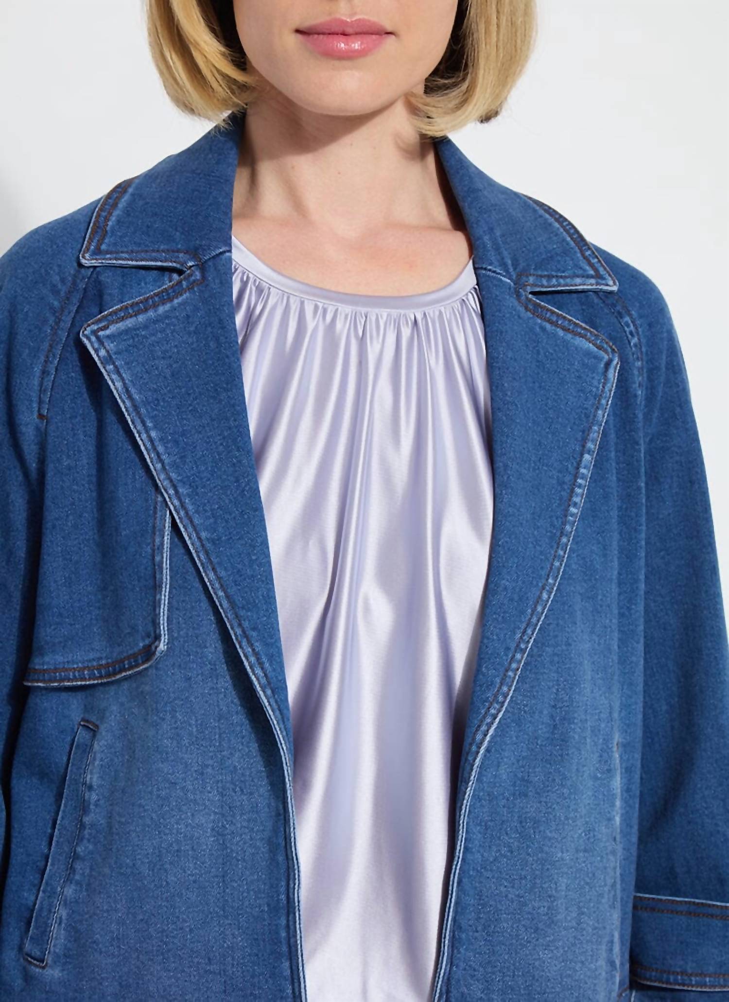 Lysse - Jeanne Cropped Denim Jacket