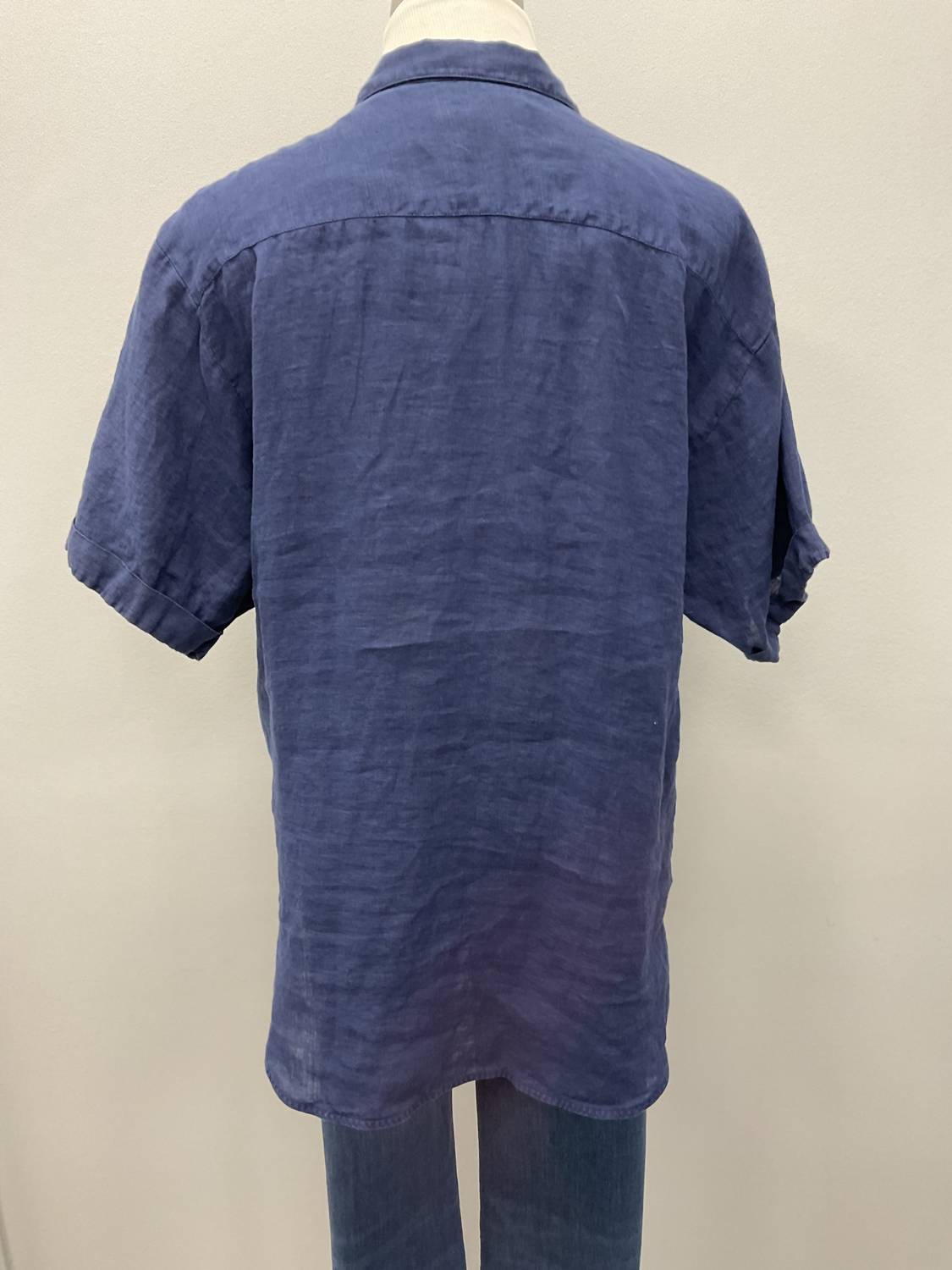 0039 Italy - SHORT SLEEVE LINEN SHIRT