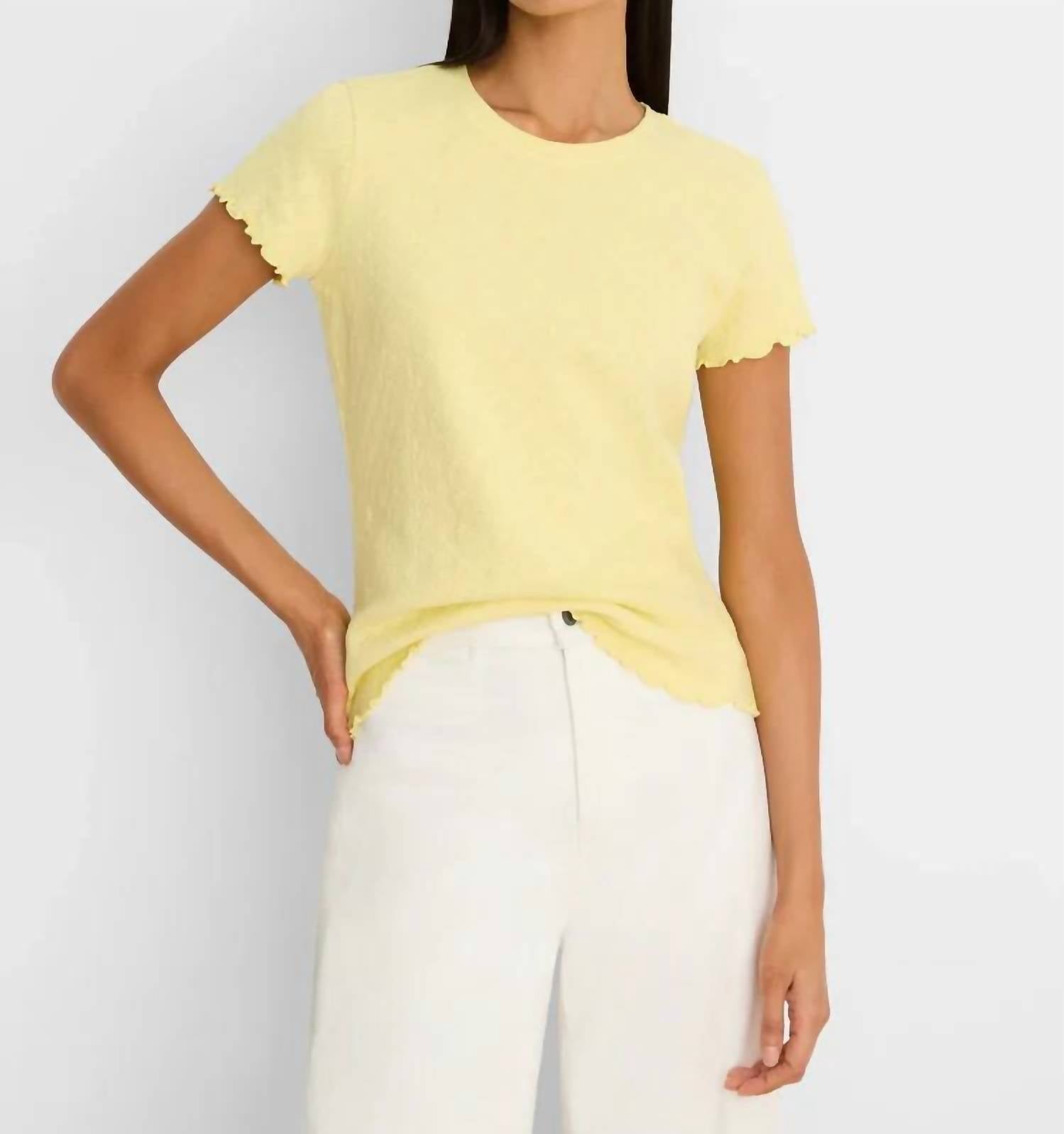 Nzt By Nic+Zoe - Lace Knit Tee