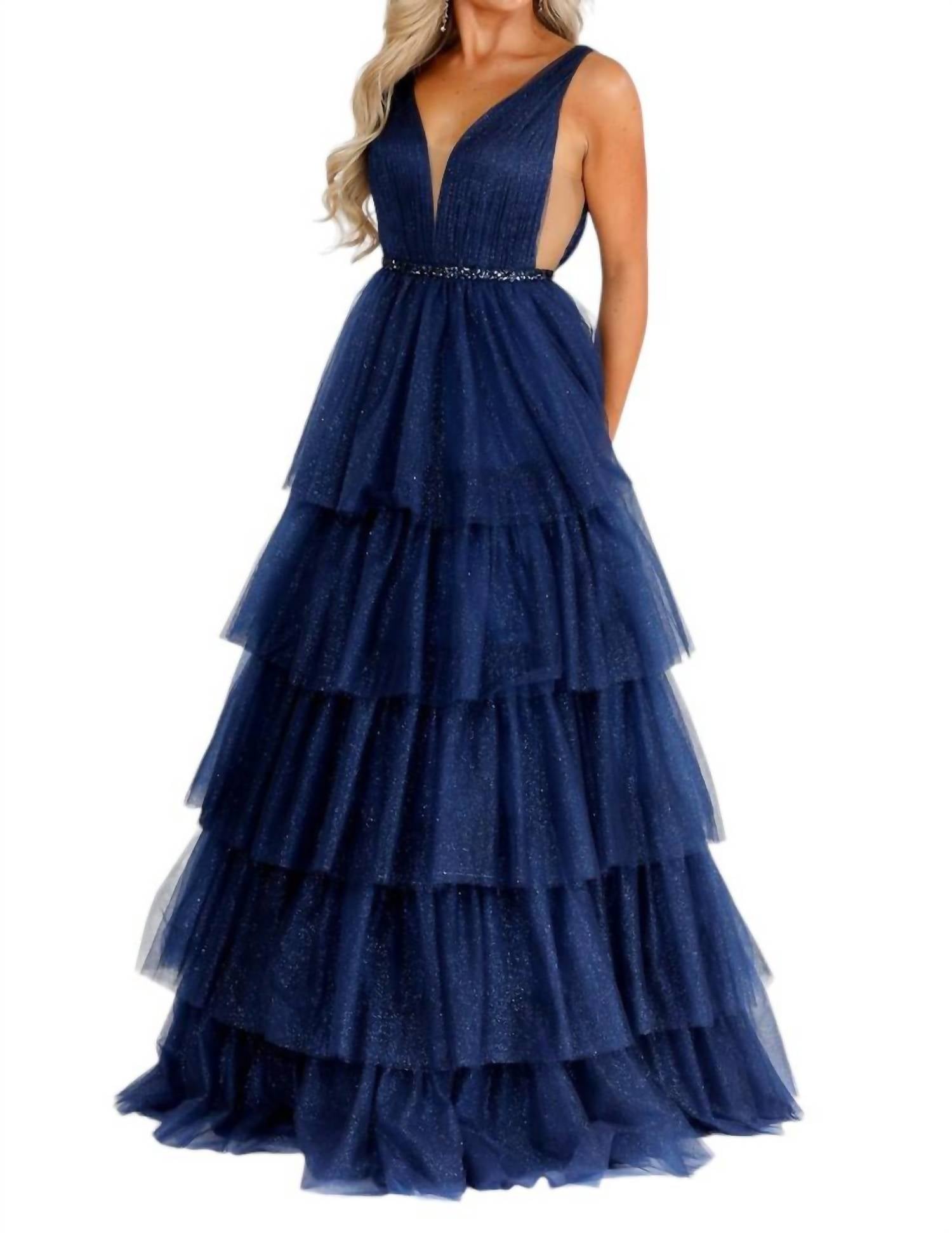 Vienna Prom - TULLE LONG PROM DRESS