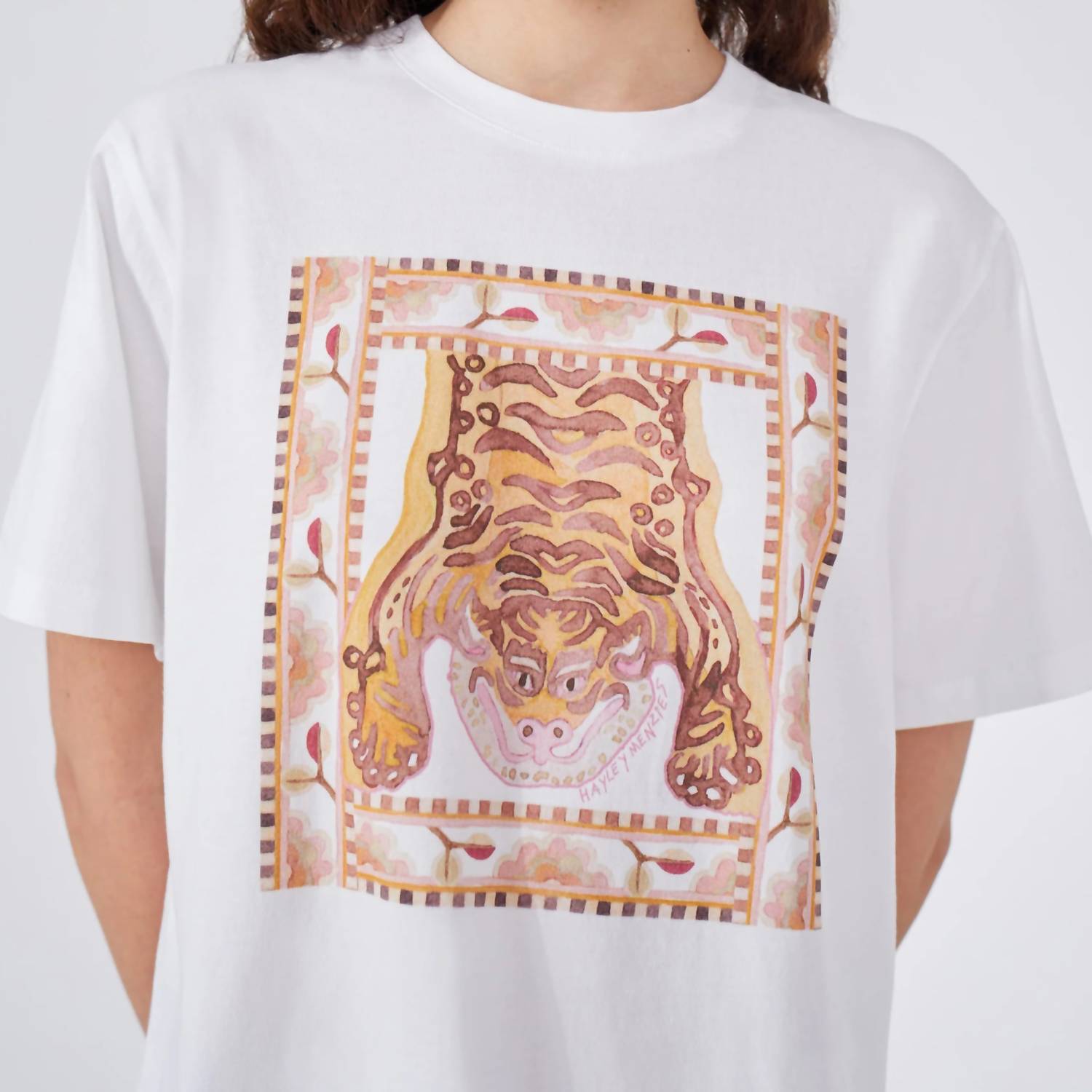 Hayley Menzies - Women's Lotus Tiger Printed Tee