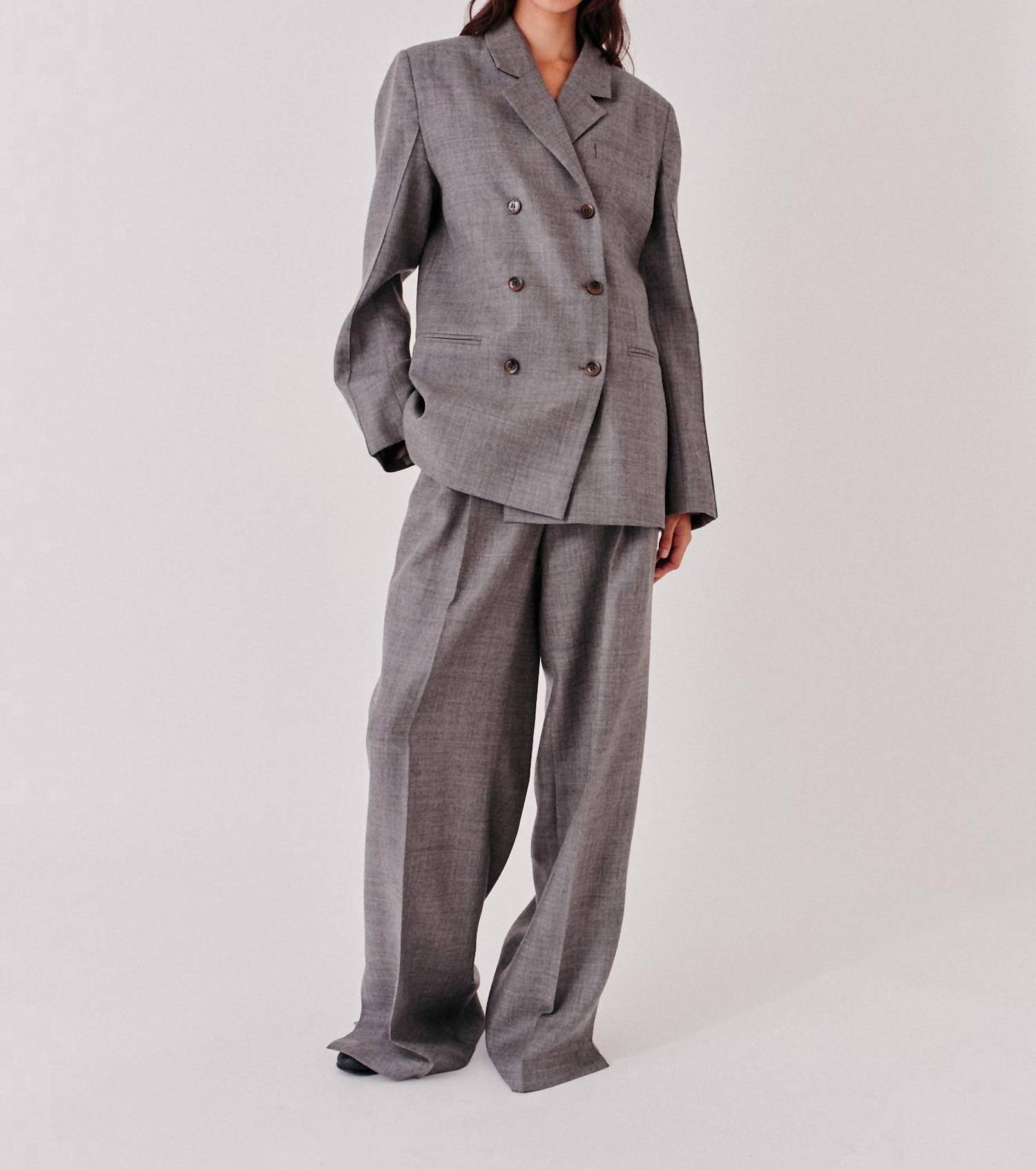 The Garment - Pine Double-breasted Blazer