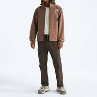 THE NORTH FACE Willow Stretch Jacket in latte - men's jacket - detail view