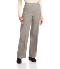 Karen Kane Straight Leg Trouser Pant in check - women's pants