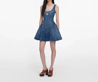 Self-Portrait - Flared Mini Dress
