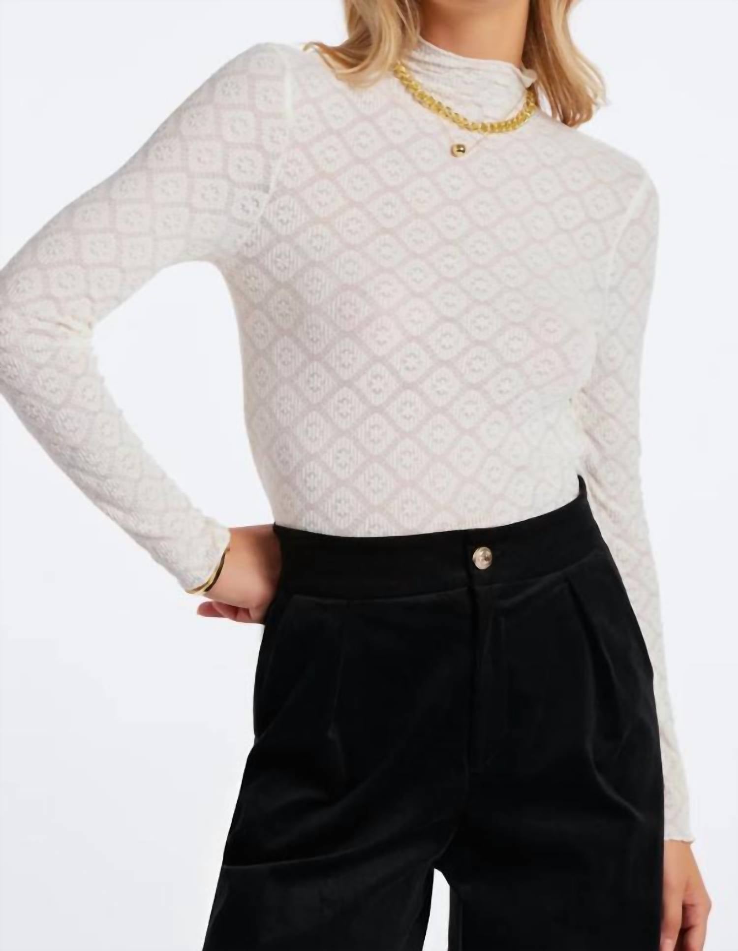 Bishop + Young - Spencer Funnel Neck Top